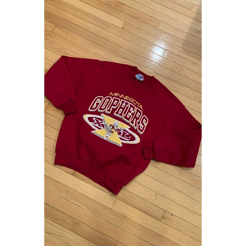 Vintage University of Minnesota Gophers Chalk Line Crewneck Sweatshirt Sz L